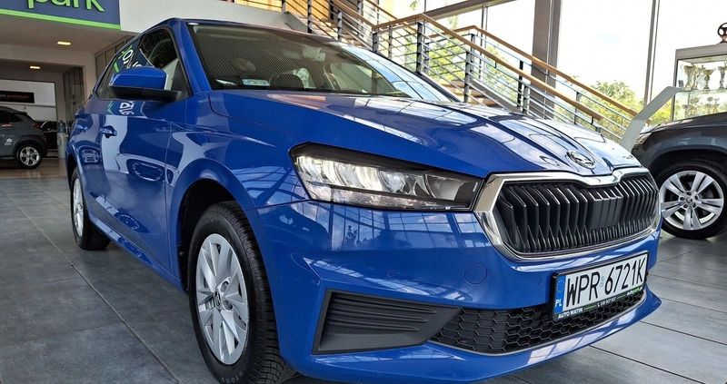 Skoda Fabia cena 66900 przebieg: 47213, rok produkcji 2022 z Węgrów małe 781